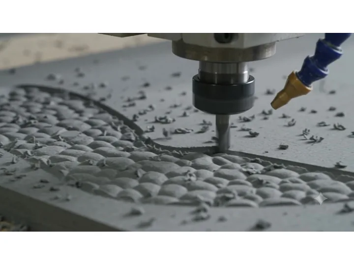 Sign CNC Routing custom wood-look sign